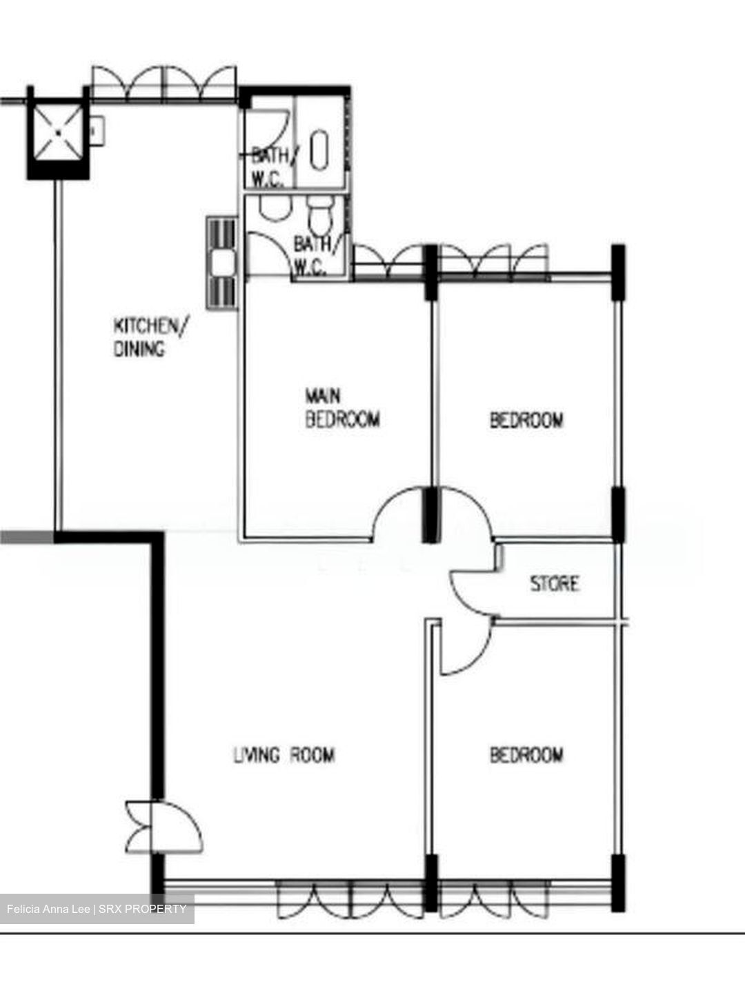 Blk 81 Bedok North Road (Bedok), HDB 4 Rooms #507127181